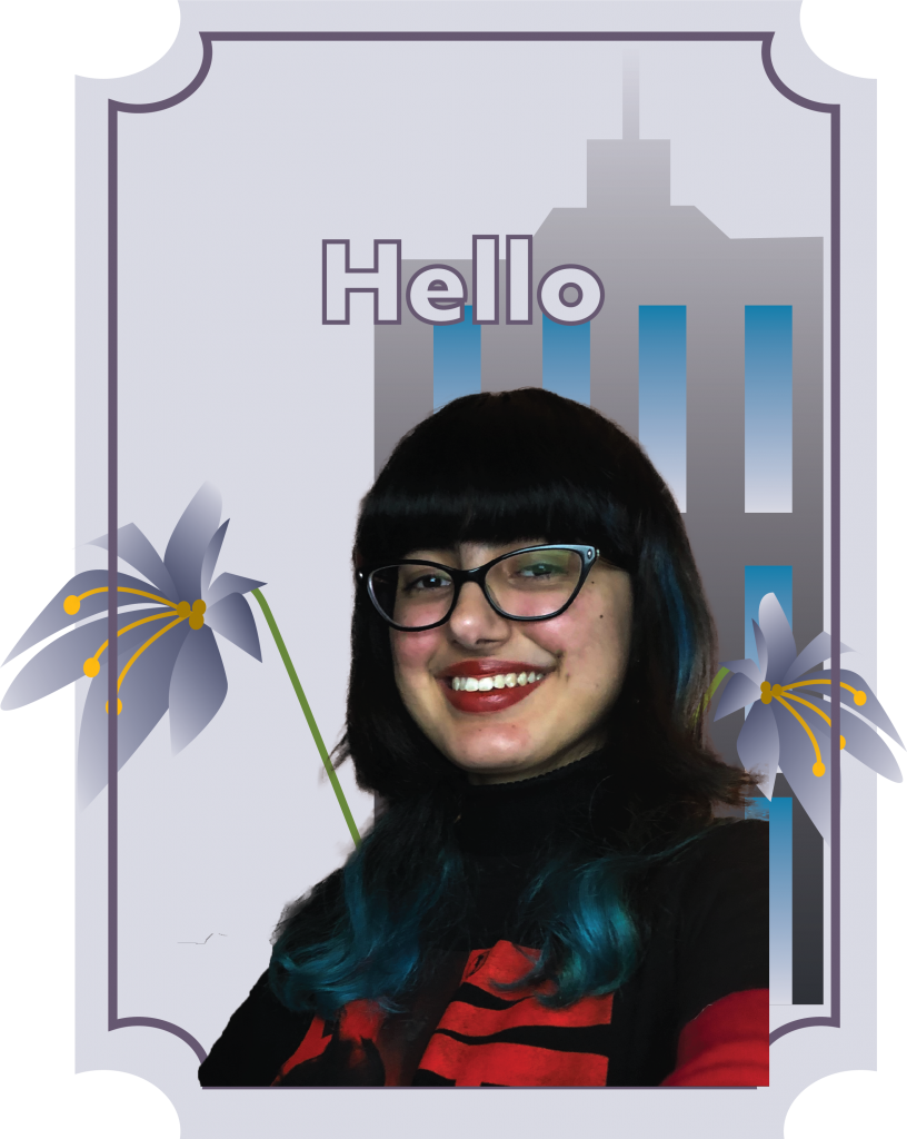 Me portrate decorative